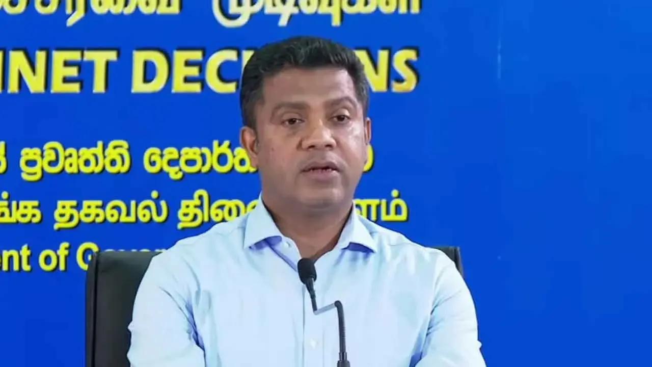 அமைச்சரவை தீர்மானங்களை அறிவிக்கும் ஊடக சந்திப்பு