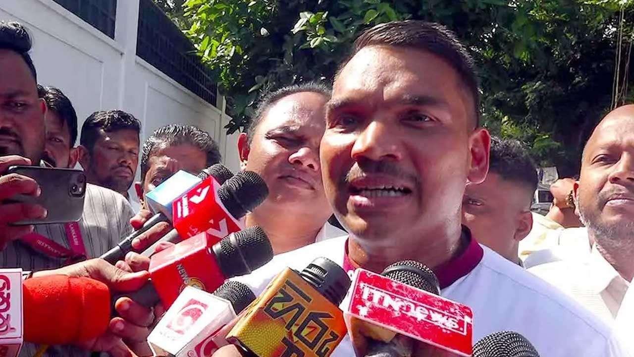 நாமல் ராஜபக்ஷ சற்றுமுன்னர் கைது