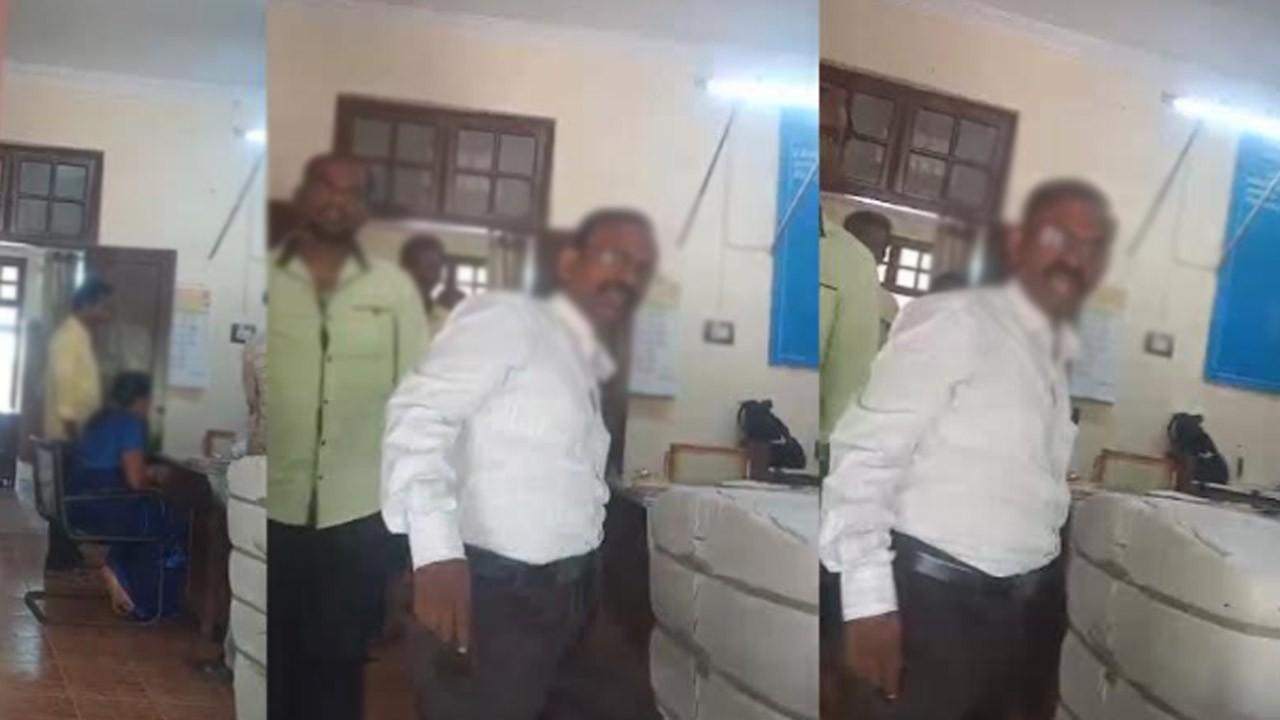 இலங்கையரை செருப்பால் அடிக்க முயன்ற மறுவாழ்வு முகாம் ஆட்சியர்!