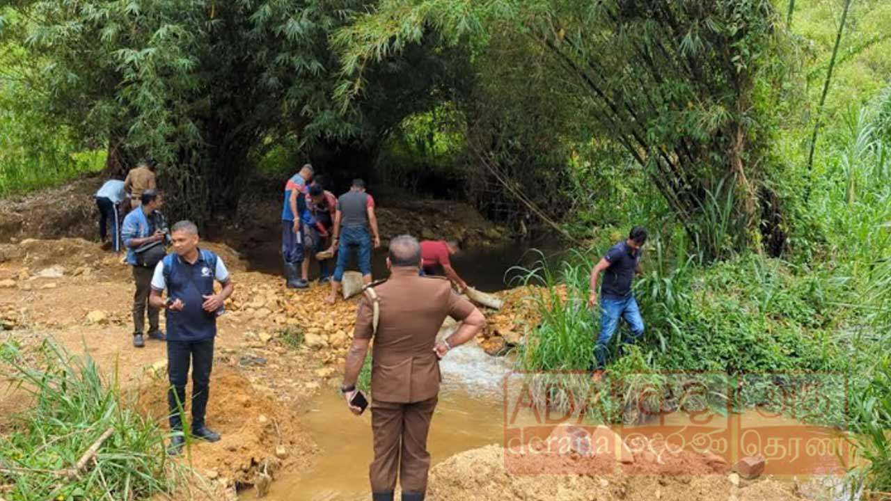 சட்டவிரோத மாணிக்கக் கல் அகழ்வு நடவடிக்கை முறியடிப்பு!