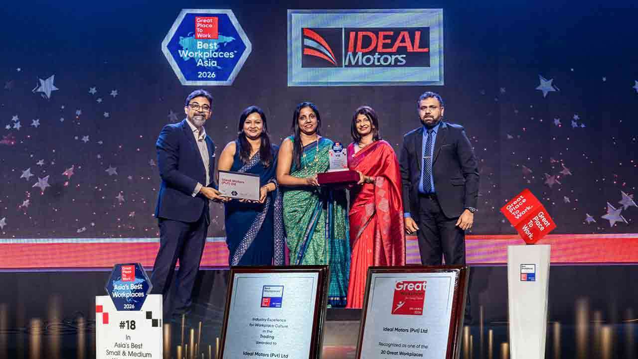 பணியிடச் சிறப்பில் பல்வேறு விருதுகளை வென்று புதிய சாதனை படைக்கும் Ideal Motors