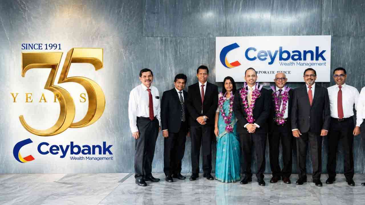 Ceybank தனது 35 ஆண்டுகால ஸ்திரத்தன்மையையும் வளர்ச்சியையும் கொண்டாடுகிறது