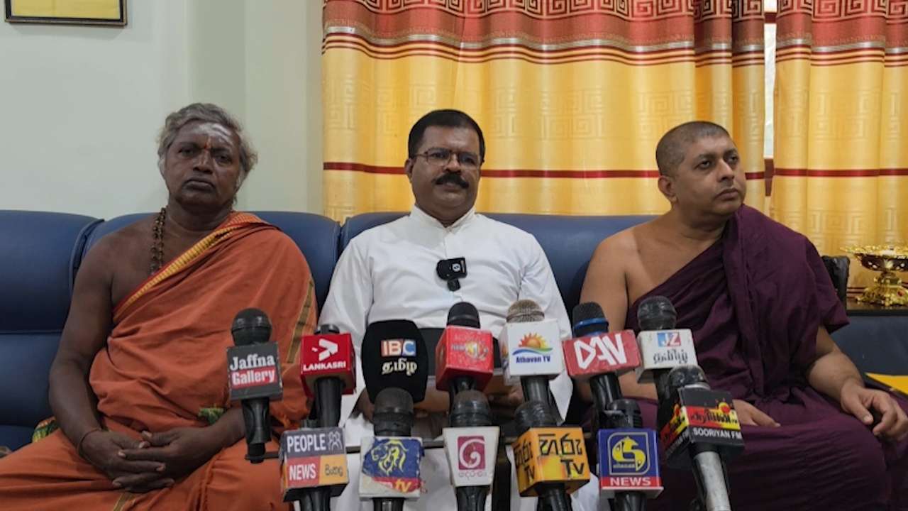யாழ். மாவட்ட சர்வமத பேரவை உருக்கம்!