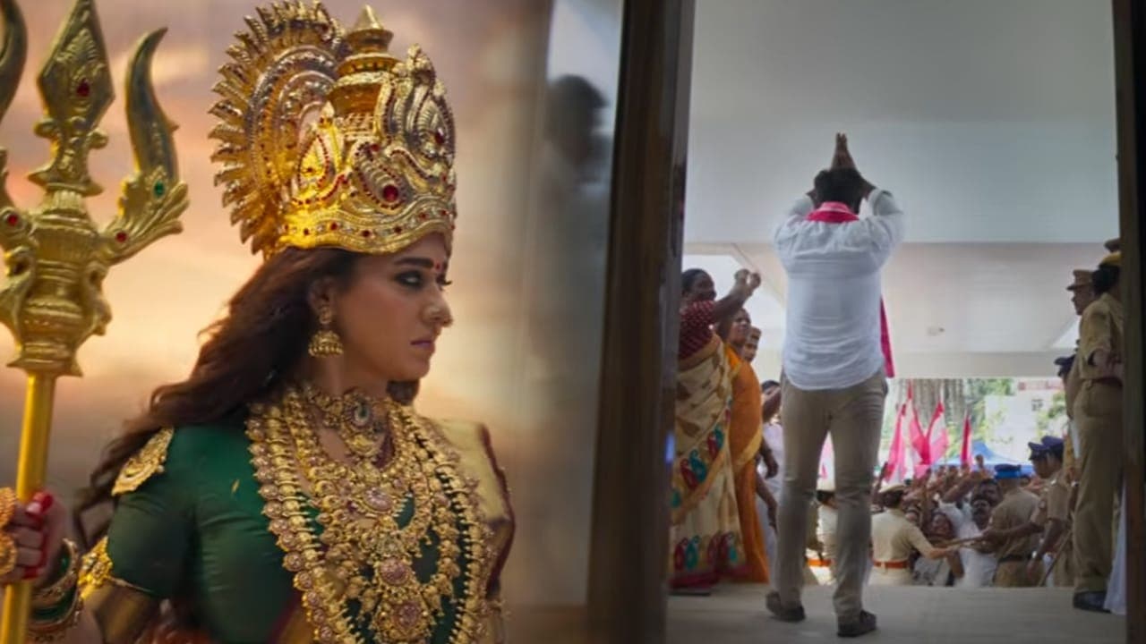 மூக்குத்தி அம்மன் படத்தின் டிரைலரில் விஜய்?