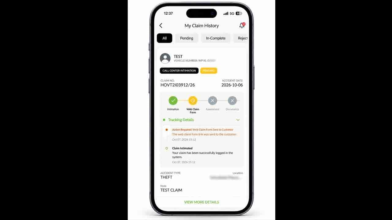 அமானா தகாஃபுல் App ஊடாக வாகனக் காப்புறுதிக் கோரிக்கைகளை நேரடியாகக் கண்காணிக்கும் புதிய வசதி அறிமுகம்