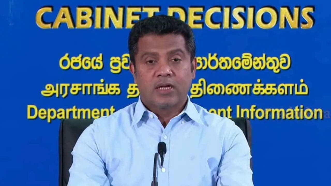 அமைச்சரவை தீர்மானங்களை அறிவிக்கும் ஊடகவியலாளர் சந்திப்பு ஆரம்பம்
