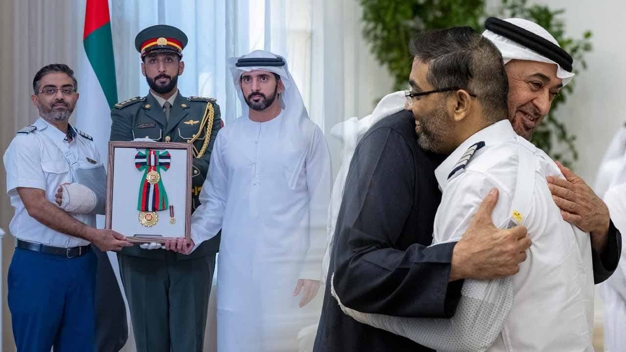 விமானி ஸ்மித் மச்சாருக்கு ஐக்கிய அரபு இராச்சியத்தின் உயரிய விருது!