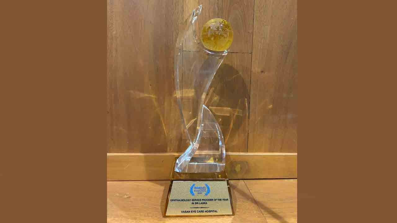 'GlobalHealth Sri Lanka 2026' நிகழ்வில் கண் மருத்துவ சேவைகளின் சிறப்பம்சத்திற்காக Vasan Eye Care மருத்துவமனைக்கு கௌரவம்